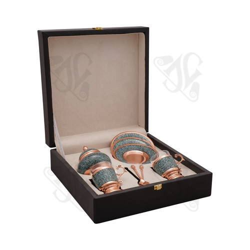 Soonaz Turquoise Inlaying Tea Set