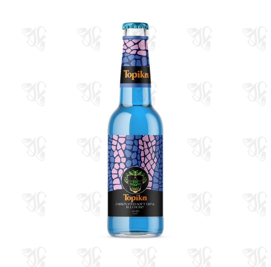 Topika Sparkling Drink with Blueberry Flavor: A Different Taste for Special Moments(330cc)