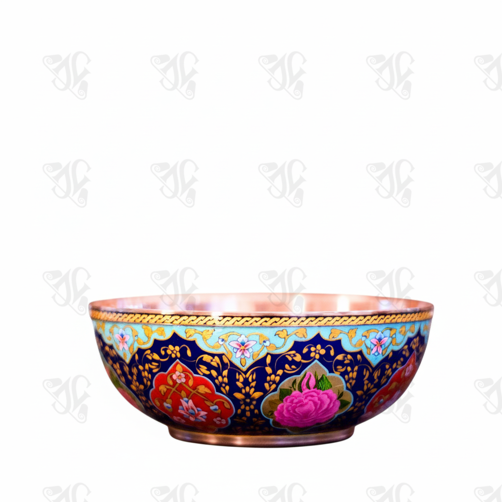 The Copper Enamelware Cup