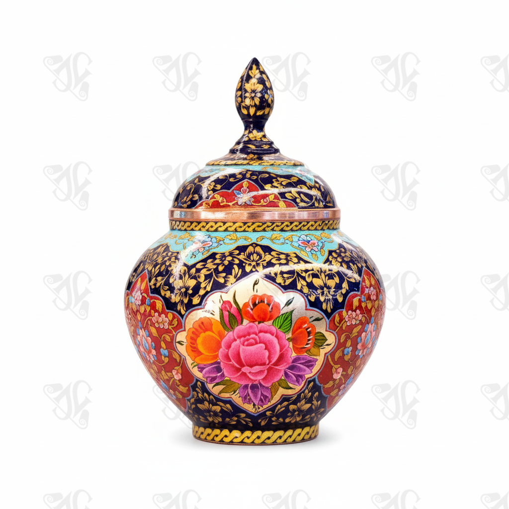The Copper Enamelware Sugar Pot