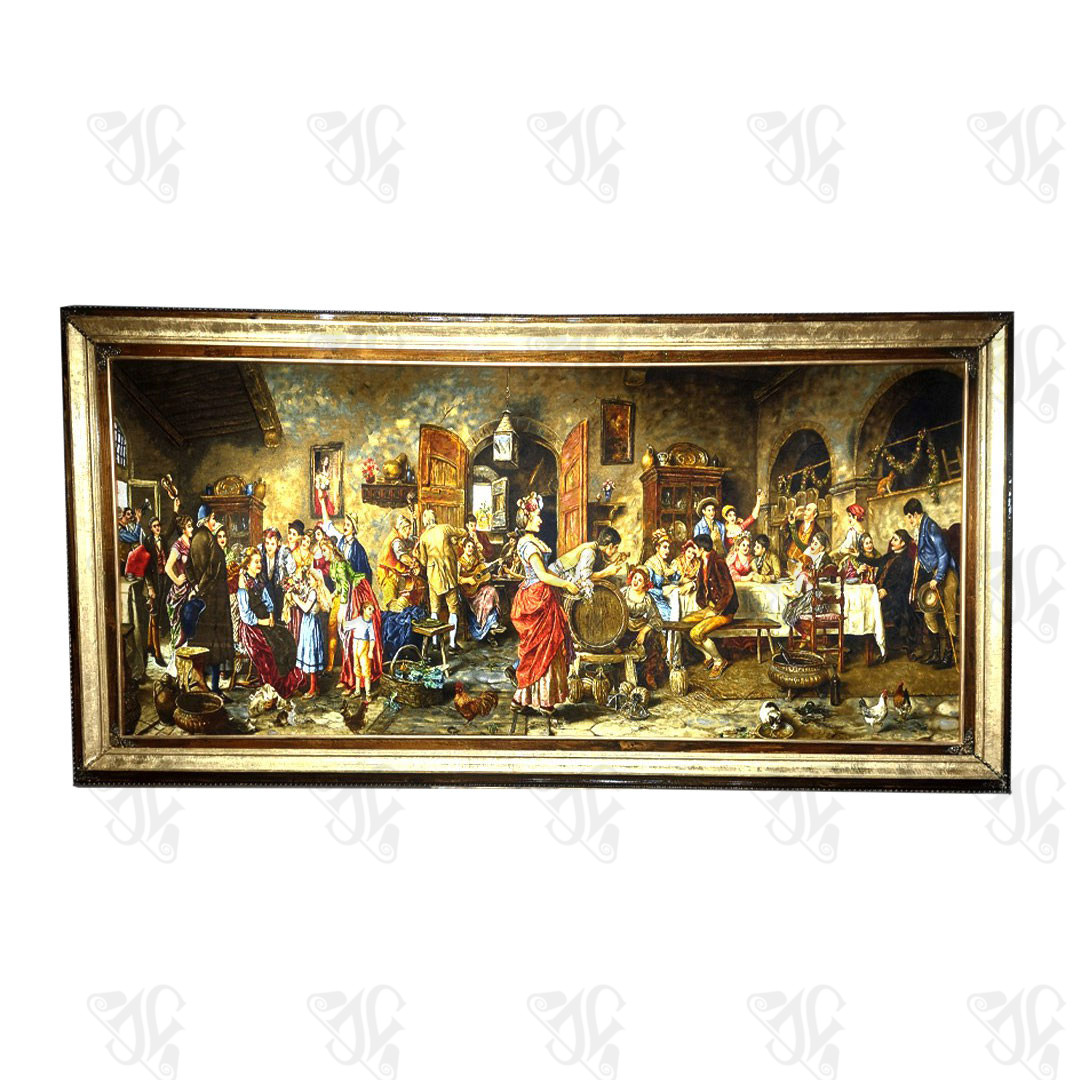 The Hand-Woven (Russian Cafe)Tabriz Silk Rug