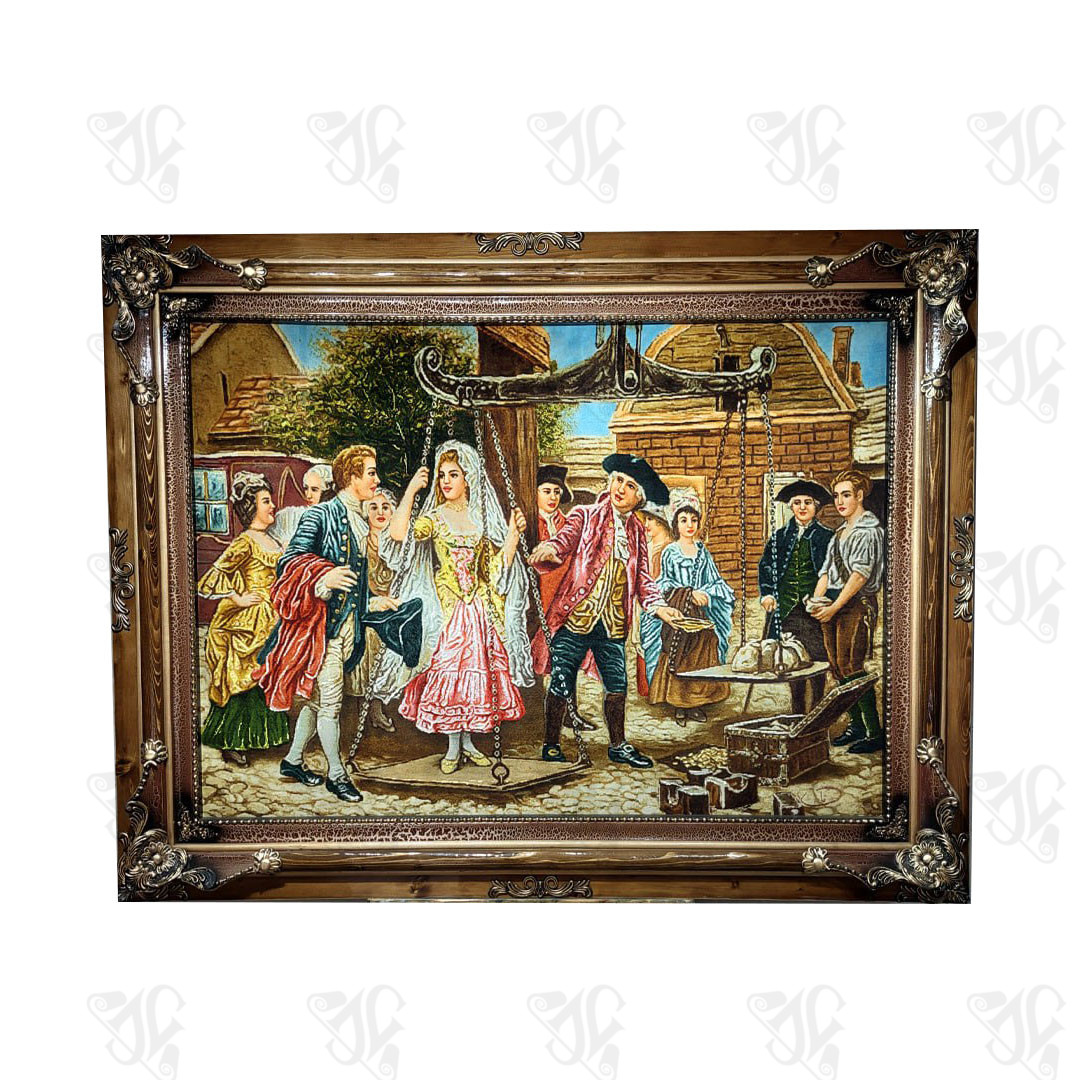 The Hand-Woven Tabriz Silk Rug (The Brides Dowry)