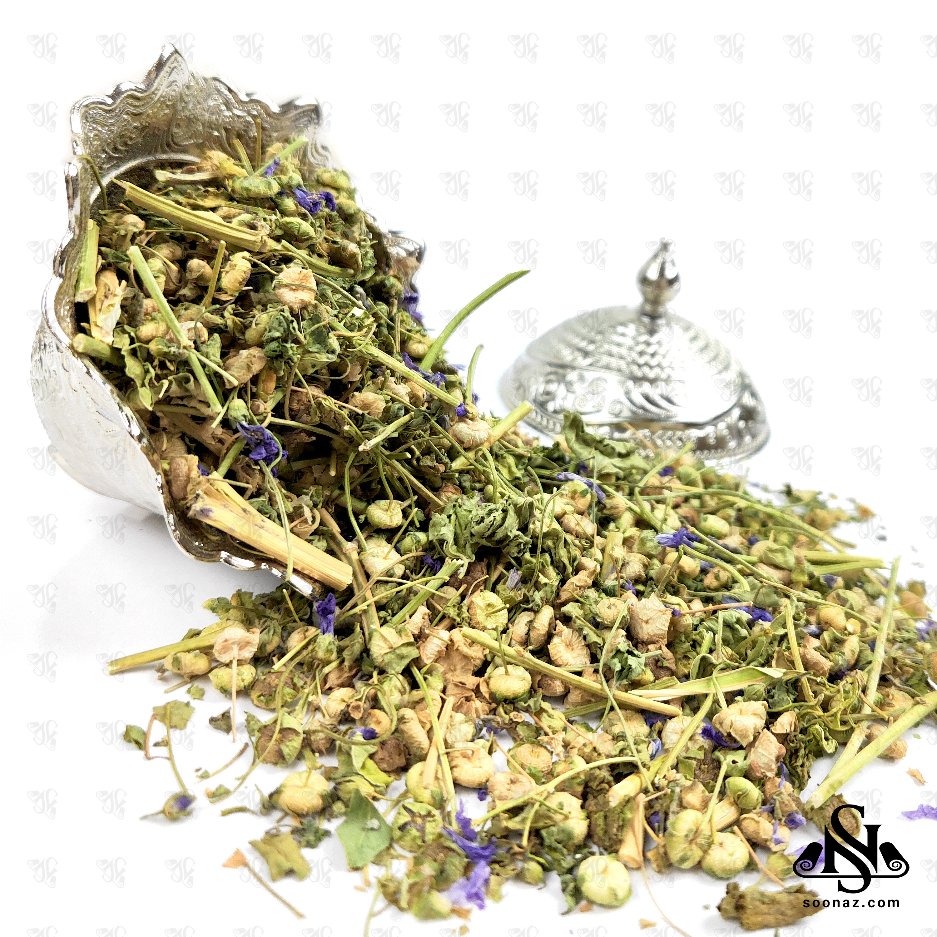 Packed Mallow (Malva neglecta) Leaves and Stems: A Natural Solution for Health