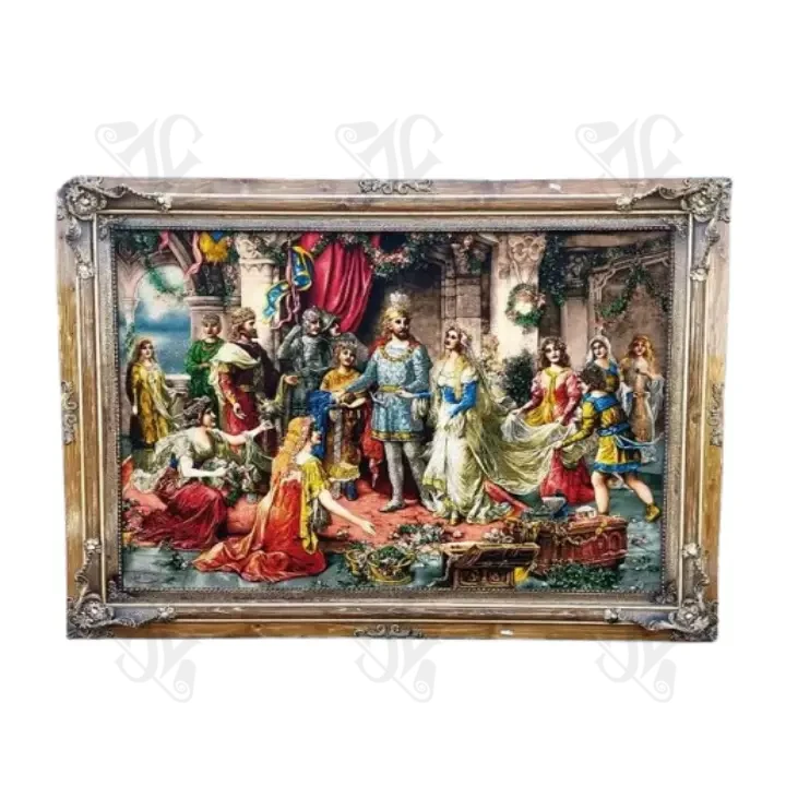 Solomon Crown Carpet &ndash; Royal Elegance in Persian Weaving